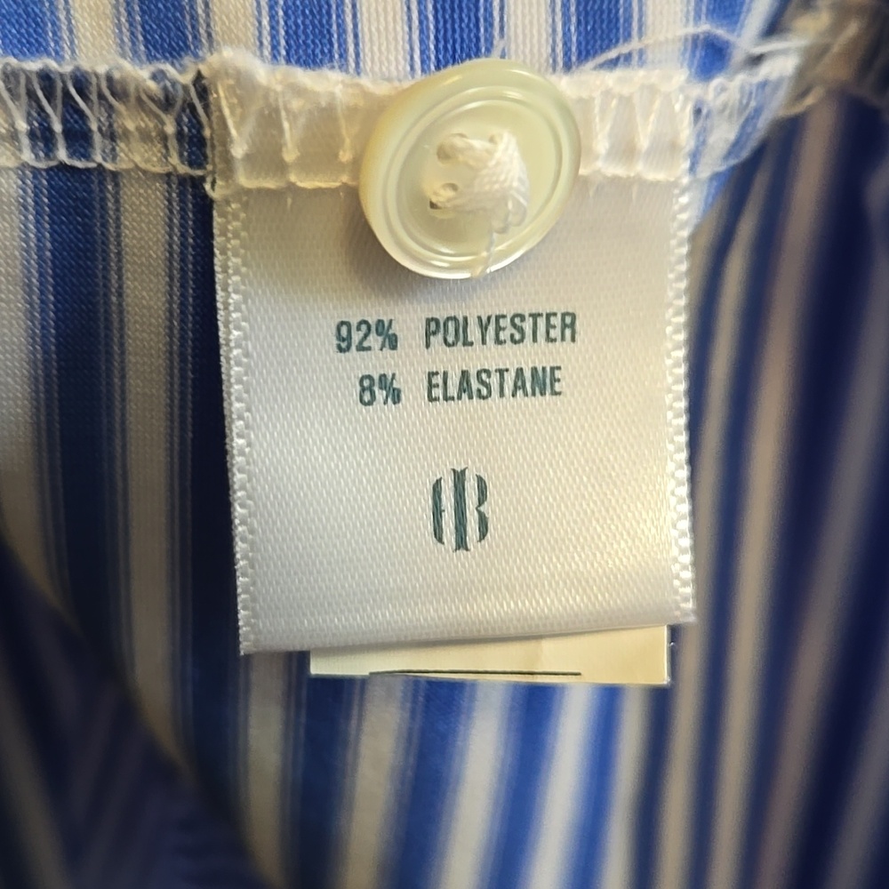 Holderness & Bourne Tailored Fit "The Barnes" Polo Fiji & White- Small - Picture 7 of 10
